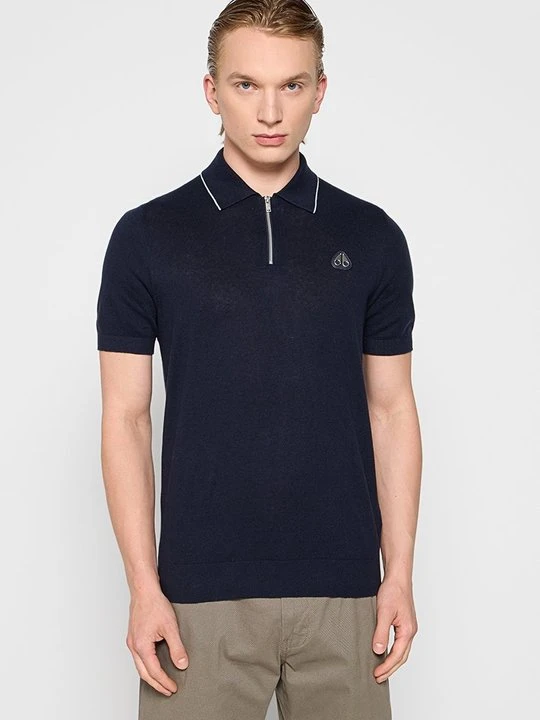 Zdjęcie produktu Koszulka polo Moose Knuckles granatowy