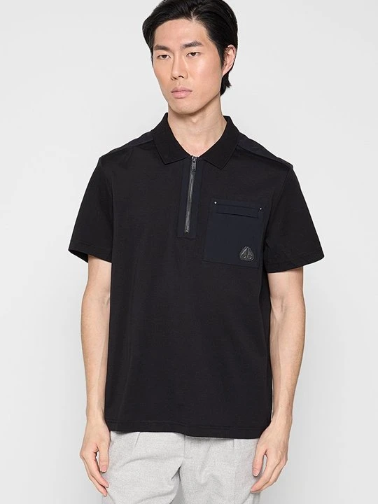 Zdjęcie produktu Koszulka polo Moose Knuckles czarny