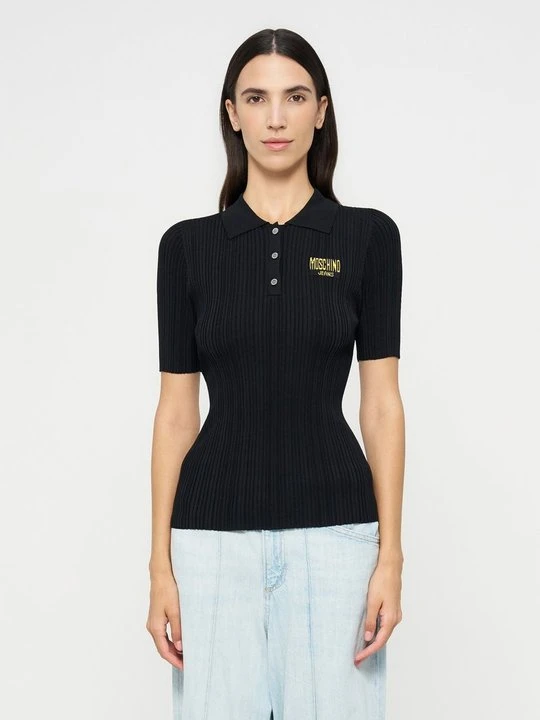 Zdjęcie produktu Koszulka polo MOSCHINO czarny