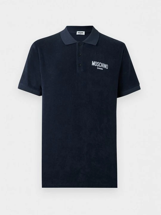 Zdjęcie produktu Koszulka polo MOSCHINO niebieski