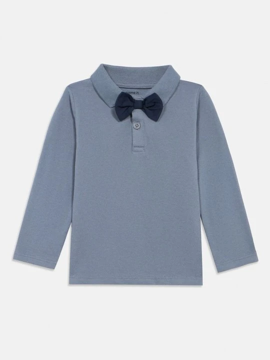 Zdjęcie produktu Koszulka polo NAME IT szary