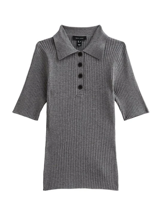 Zdjęcie produktu Koszulka polo New Look szary