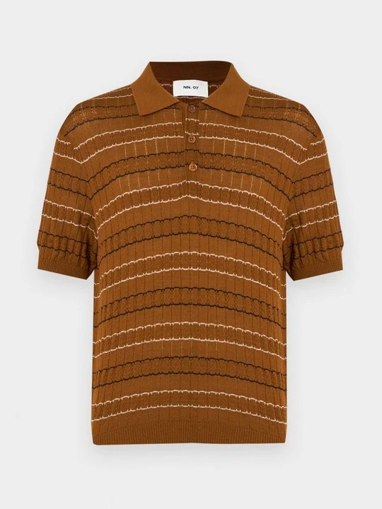 Zdjęcie produktu Koszulka polo NN.07 brązowy