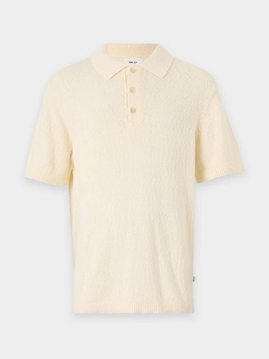 Zdjęcie produktu Koszulka polo NN.07 mleczny