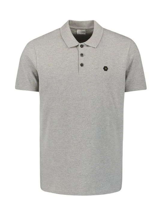Zdjęcie produktu Koszulka polo No Excess szary melanż
