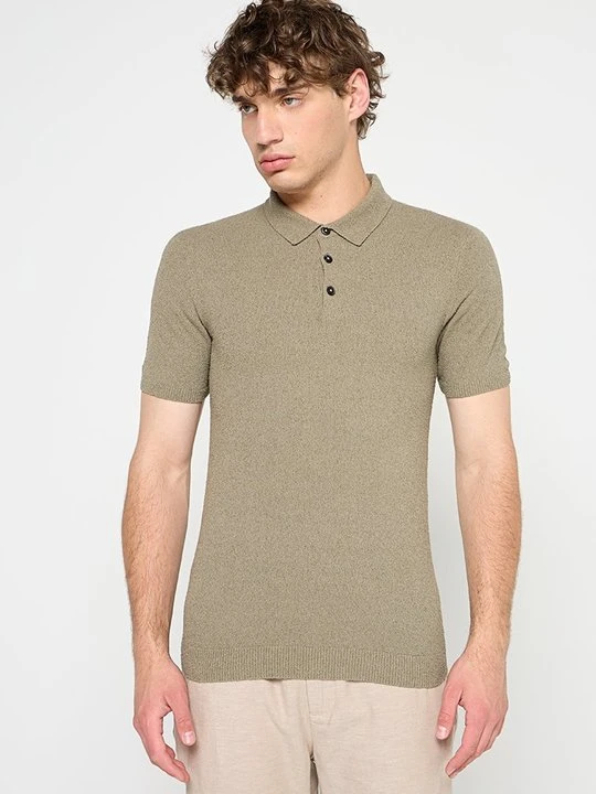 Zdjęcie produktu Koszulka polo No Excess oliwkowy