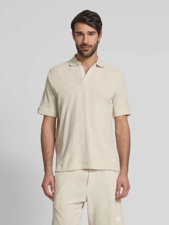 Zdjęcie produktu Koszulka polo o kroju regular fit z bawełnianej froty Marc O'Polo Złamany biały