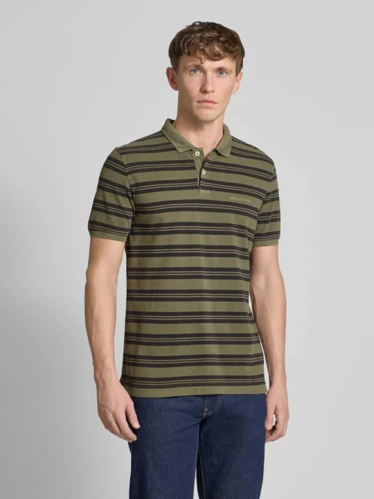 Zdjęcie produktu Koszulka polo o kroju regular fit z bawełny pika Marc O'Polo Oliwkowy