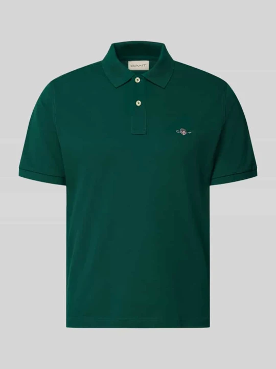 Zdjęcie produktu Koszulka polo o kroju regular fit z czystej bawełny Gant Butelkowy zielony