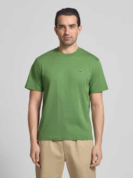 Zdjęcie produktu Koszulka polo Regular Fit z czystej bawełny Lacoste Zielony