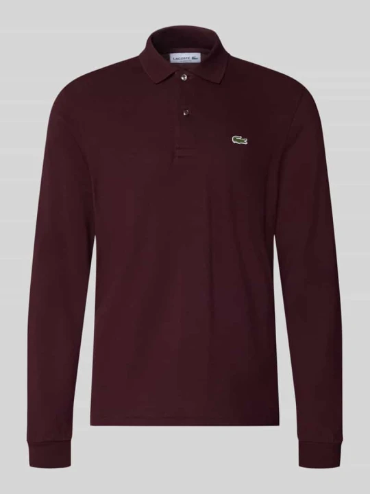 Zdjęcie produktu Koszulka polo o kroju regular fit z czystej bawełny Lacoste Bordowy