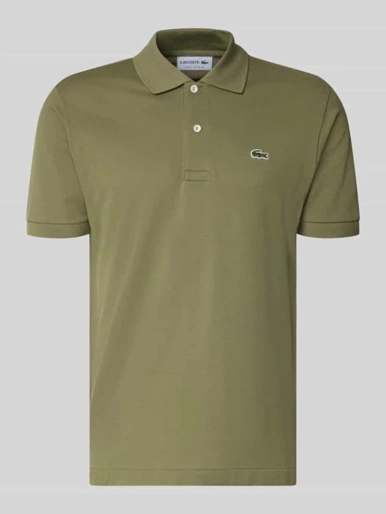 Zdjęcie produktu Koszulka polo o kroju regular fit z czystej bawełny Lacoste Oliwkowy