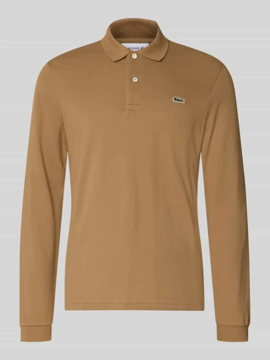Zdjęcie produktu Koszulka polo o kroju regular fit z czystej bawełny Lacoste Orzechowy
