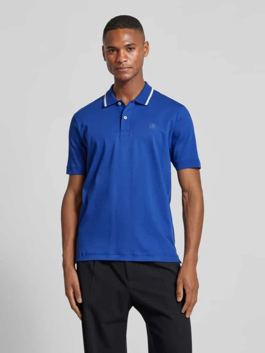 Zdjęcie produktu Koszulka polo o kroju Regular Fit z czystej bawełny Marc O'Polo Królewski niebieski