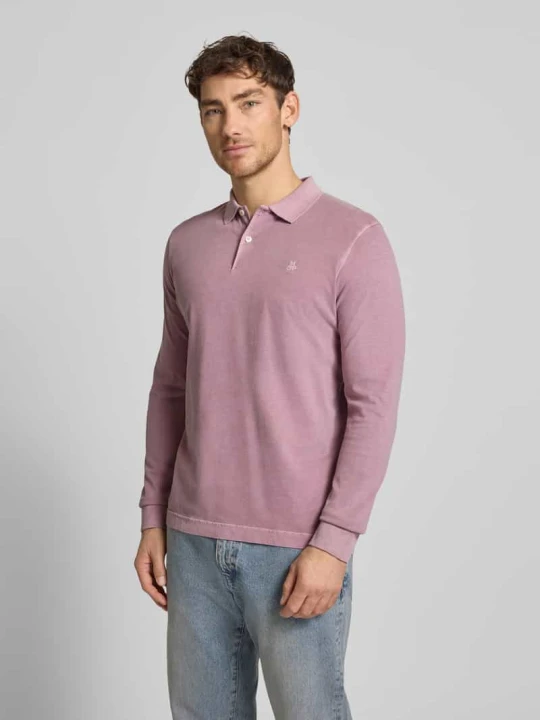 Zdjęcie produktu Koszulka polo o kroju Regular Fit z czystej bawełny Marc O'Polo Brudnoróżowy