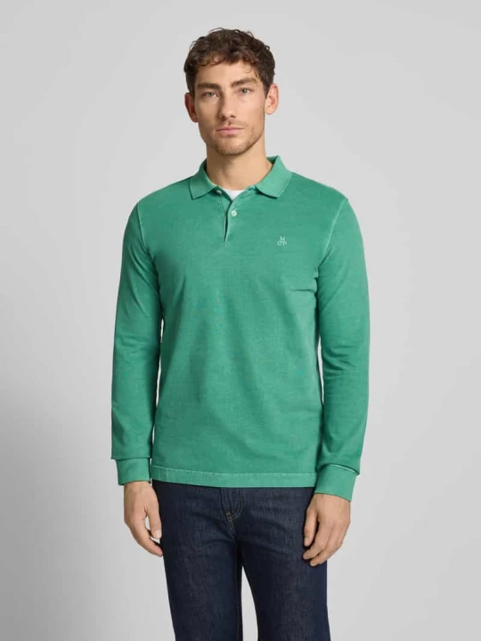 Zdjęcie produktu Koszulka polo o kroju Regular Fit z czystej bawełny Marc O'Polo Zielony