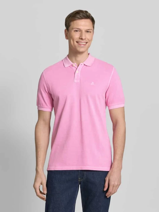 Zdjęcie produktu Koszulka polo Regular Fit z czystej bawełny Marc O'Polo Różowy