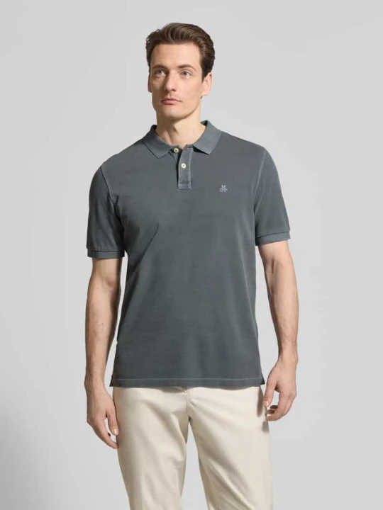 Zdjęcie produktu Koszulka polo Regular Fit z czystej bawełny Marc O'Polo Oliwkowy