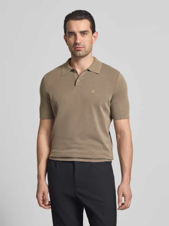 Zdjęcie produktu Koszulka polo Regular Fit z czystej bawełny Marc O'Polo Jasnobrązowy