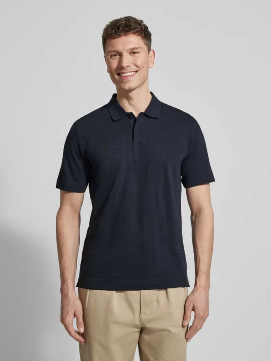 Zdjęcie produktu Koszulka polo o kroju regular fit z czystej bawełny Marc O'Polo Granatowy