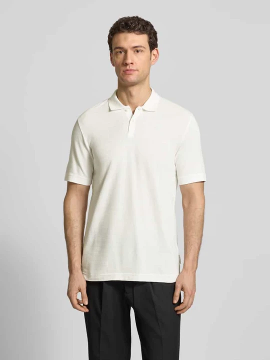 Zdjęcie produktu Koszulka polo o kroju regular fit z czystej bawełny Marc O'Polo Złamany biały
