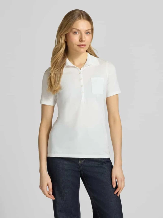 Zdjęcie produktu Koszulka polo o kroju regular fit z czystej bawełny Marc O'Polo Biały