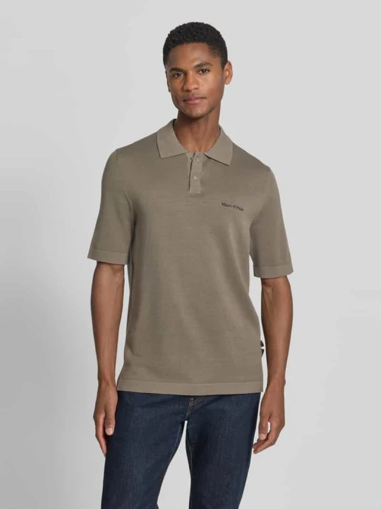 Zdjęcie produktu Koszulka polo o kroju regular fit z czystej bawełny - Marc O'Polo × DFB Travel kolekcja