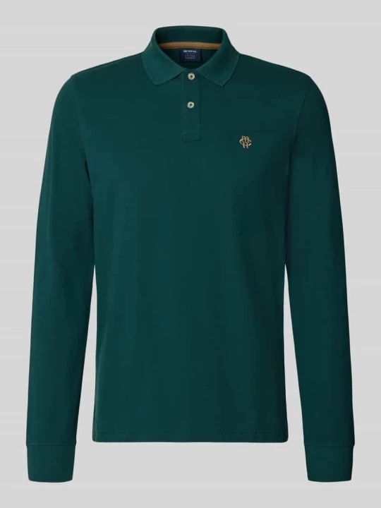 Zdjęcie produktu Koszulka polo o kroju regular fit z czystej bawełny MCNEAL Neonowy zielony
