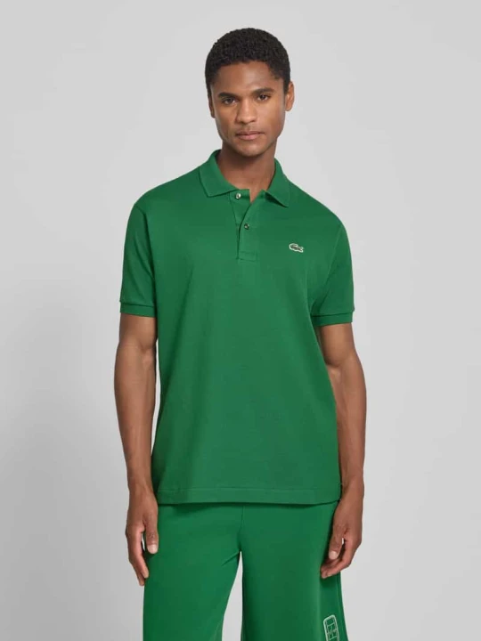 Zdjęcie produktu koszulka polo o kroju regular fit z czystej bawełny model 'CORE' Lacoste Zielony