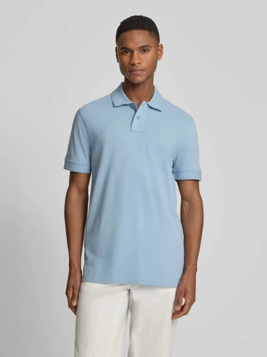 Zdjęcie produktu Koszulka polo o kroju regular fit z czystej bawełny model 'PRIME' Boss Turkusowy