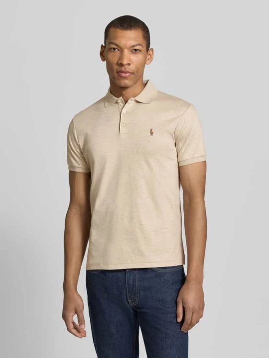 Zdjęcie produktu Koszulka polo Regular Fit z czystej bawełny Polo Ralph Lauren Piaskowy