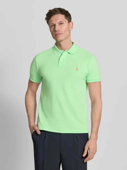 Zdjęcie produktu Koszulka polo Regular Fit z czystej bawełny Polo Ralph Lauren Neonowy zielony