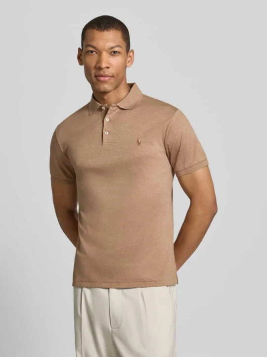 Zdjęcie produktu Koszulka polo Regular Fit z czystej bawełny Polo Ralph Lauren Beżowy