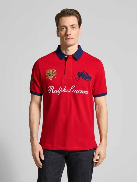Zdjęcie produktu Koszulka polo Regular Fit z czystej bawełny Polo Ralph Lauren Czerwony