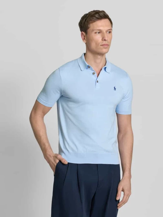 Zdjęcie produktu Koszulka polo Regular Fit z czystej bawełny Polo Ralph Lauren Błękitny