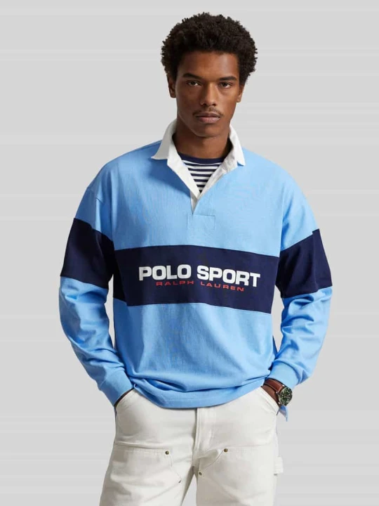 Zdjęcie produktu Koszulka polo Regular Fit z czystej bawełny Polo Ralph Lauren Jasnoniebieski