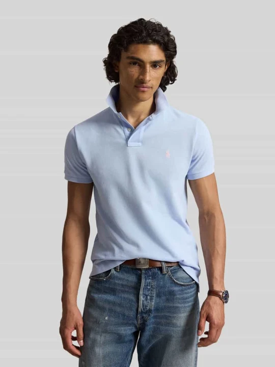 Zdjęcie produktu Koszulka polo o kroju regular fit z czystej bawełny Polo Ralph Lauren Jasnoniebieski