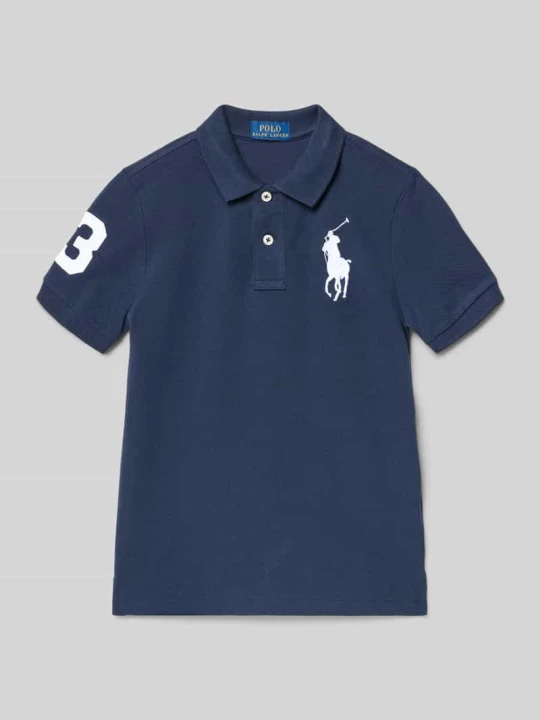 Zdjęcie produktu Koszulka polo o kroju regular fit z czystej bawełny Polo Ralph Lauren Granatowy