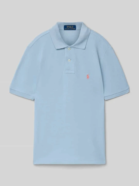 Zdjęcie produktu Koszulka polo Regular Fit z czystej bawełny Polo Ralph Lauren Błękitny