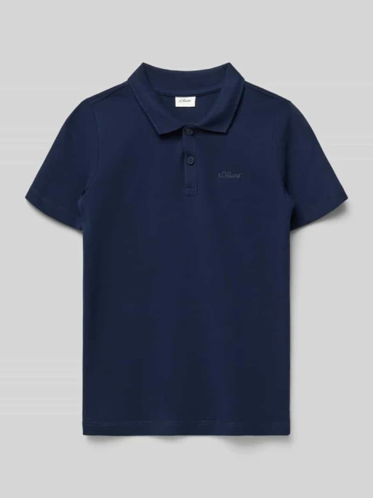 Zdjęcie produktu Koszulka polo o kroju regular fit z czystej bawełny s.Oliver Granatowy