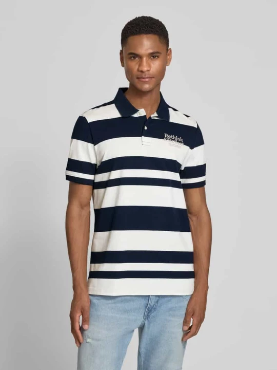 Zdjęcie produktu Koszulka polo o kroju regular fit z czystej bawełny s.Oliver Granatowy