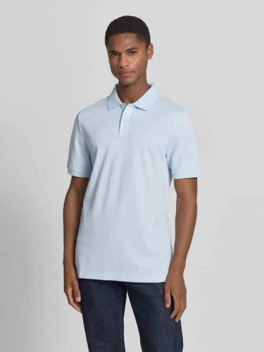 Zdjęcie produktu Koszulka polo o kroju regular fit z czystej bawełny s.Oliver Jasnoniebieski