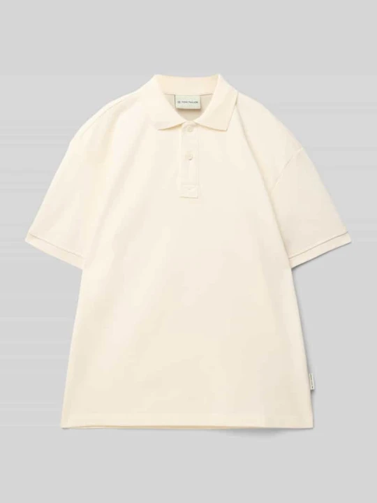 Zdjęcie produktu Koszulka polo o kroju Regular Fit z czystej bawełny Tom Tailor Złamany biały