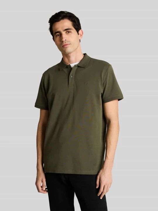 Zdjęcie produktu Koszulka polo o kroju regular fit z czystej bawełny Tom Tailor Oliwkowy