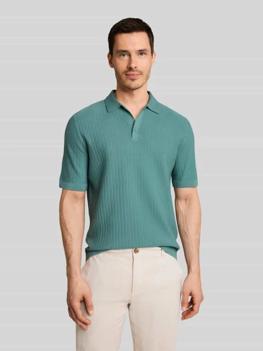 Zdjęcie produktu koszulka polo o kroju regular fit z czystej bawełny Tom Tailor Turkusowy