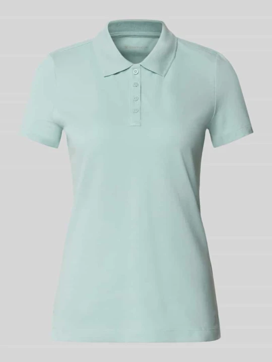 Zdjęcie produktu Koszulka polo o kroju regular fit z czystej bawełny Tom Tailor Turkusowy