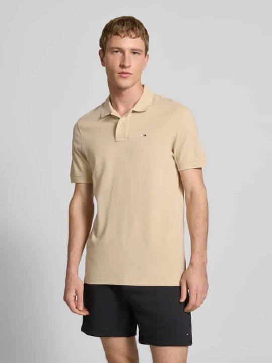 Zdjęcie produktu Koszulka polo Regular Fit z czystej bawełny Tommy Jeans Złamany biały