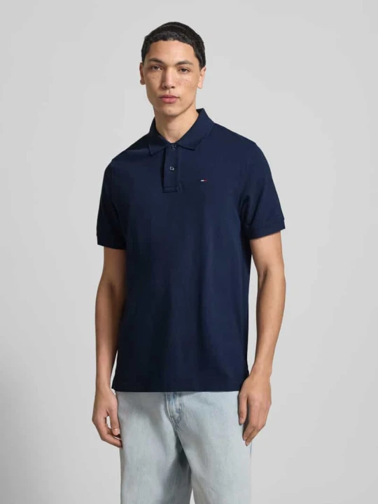 Zdjęcie produktu Koszulka polo Regular Fit z czystej bawełny Tommy Jeans Granatowy