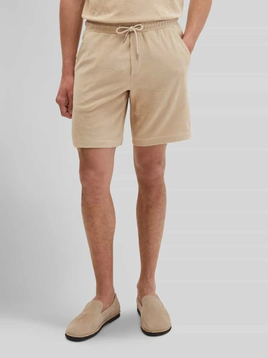 Zdjęcie produktu Koszulka polo o kroju regular fit z czystej bawełny z froty Marc O'Polo Beżowy