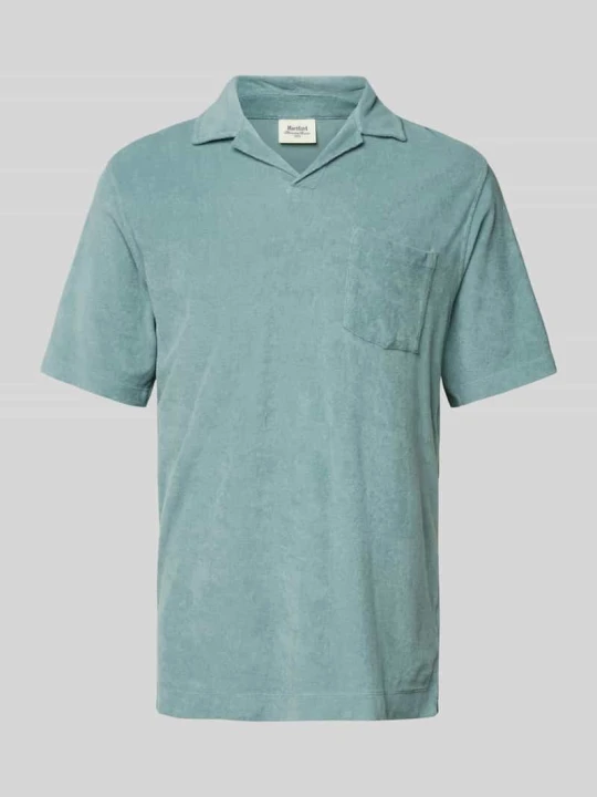 Zdjęcie produktu Koszulka polo o kroju regular fit z kieszenią na piersi Hartford Oliwkowy